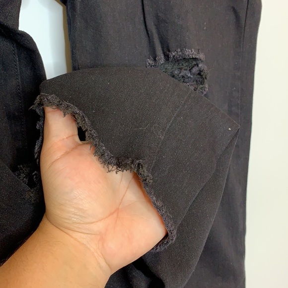 NWT Gazoz Black Jeans Pockets NEW 16 WOMENS PLUS SIZES New with Tags - Picture 3 of 8